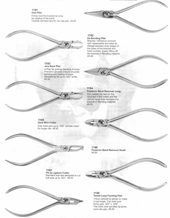  Orthodontics Pliers (Ортодонтия Клещи)