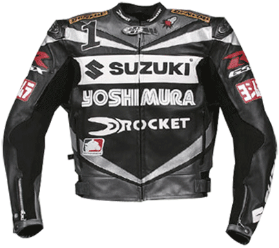  Motorbike Leather Jacket (Veste en cuir moto)