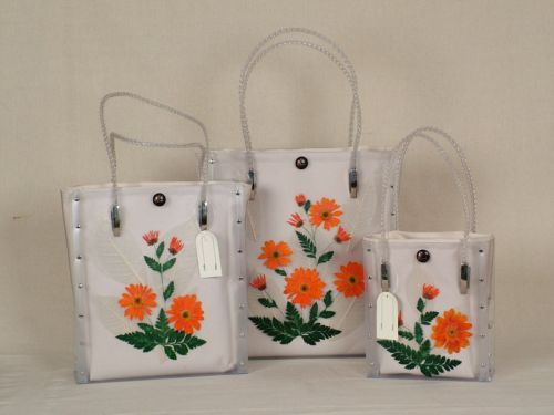  Plastic Flower Laminated Bags (Sacs en plastique laminé Flower)