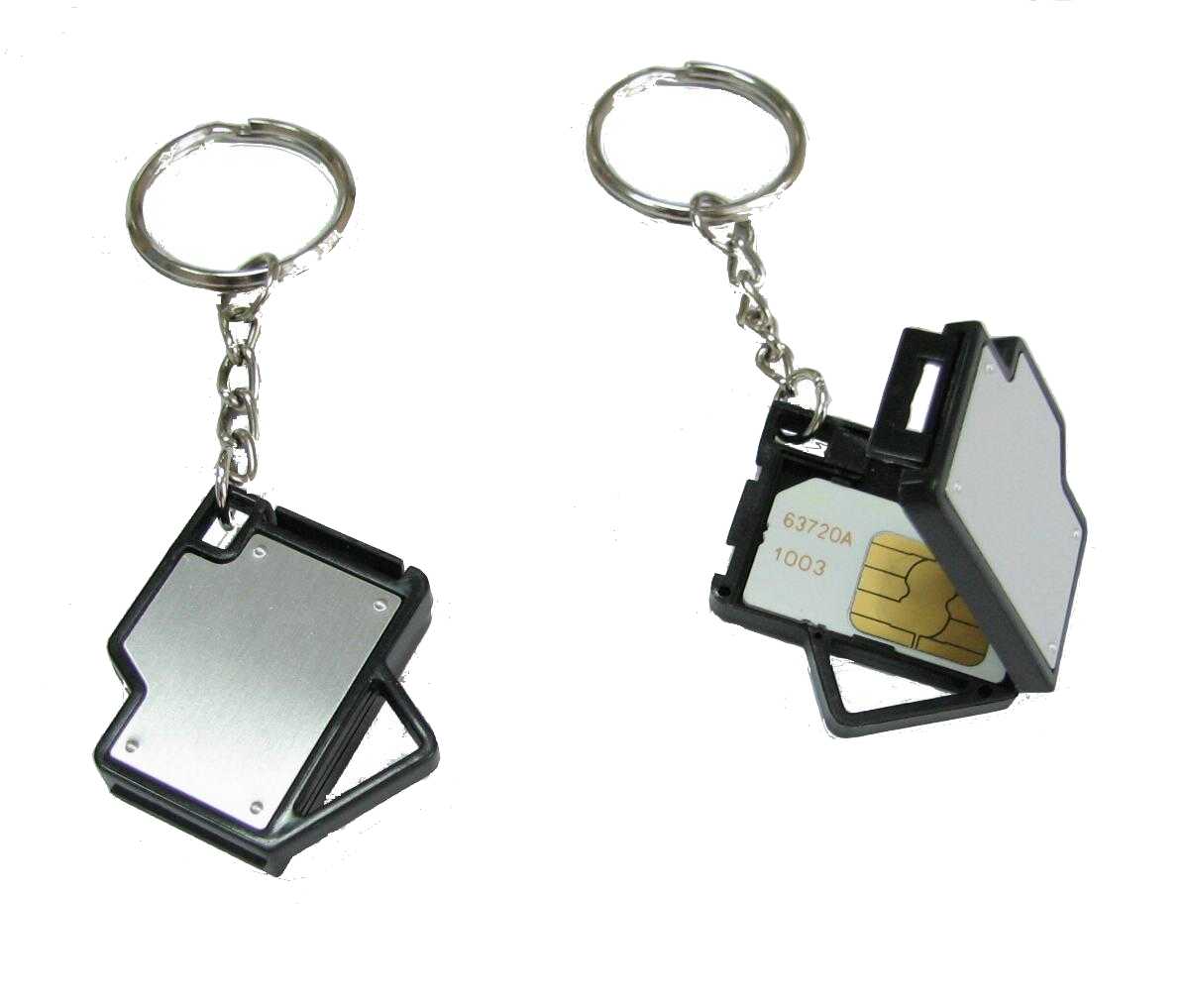  Key Chain With SIM Card Holder