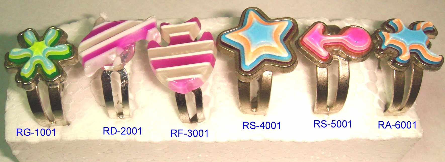 Poly Or Acrylic Finger Ring (Poly-oder Acryl-Ringe)