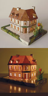 DIY Paper Lighting Model - Bullock Bar A (DIY Paper Lighting Model - Bullock Bar A)