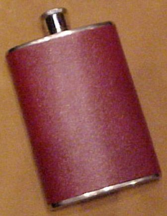  Leather Hip Flask (Кожа хип колба)