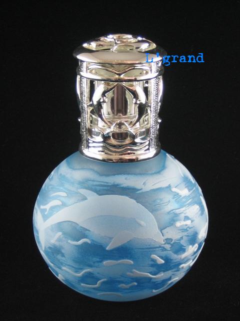  L`Grand Cameo Glass Fragrance Lamp ( L`Grand Cameo Glass Fragrance Lamp)