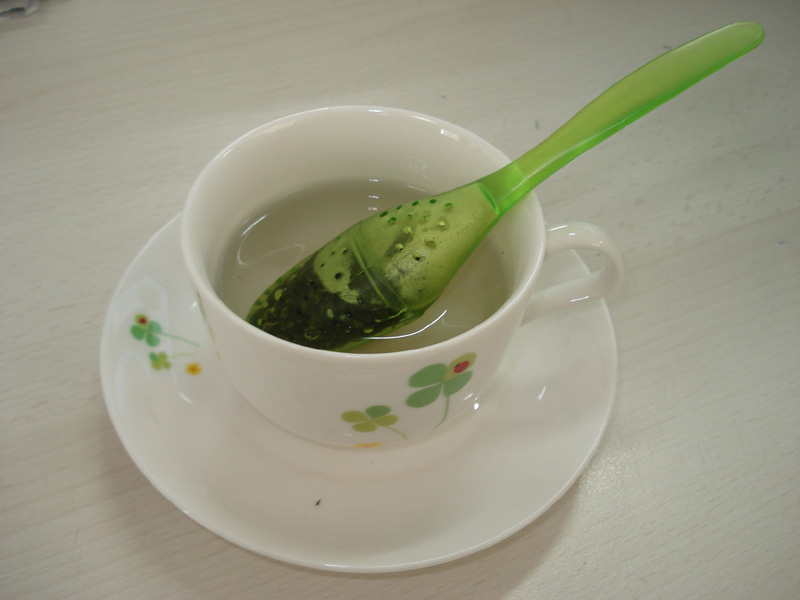  Tadpole Teaspoon With Tea Strainer (Головастик Чайная ложка с чайное ситечко)