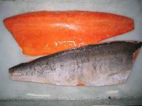  Frozen Chum Salmon Fillet (Filet de saumon congelé Chum)