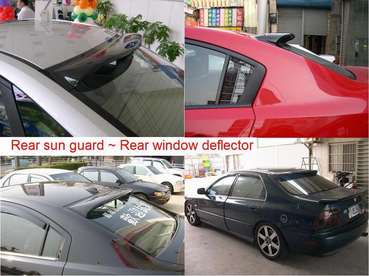 Car Rear Sun Guards, Window Deflector For All Models (Автомобиль Задняя ВС гвардии, окна дефлектор для всех моделей)