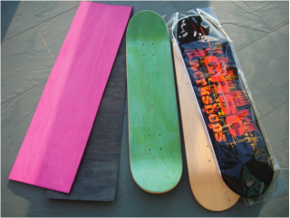  Skateboard Decks Canadian Maple (Skateboard Decks érable Canadien)