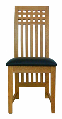  Solid Oak Slats Dining Chair ( Solid Oak Slats Dining Chair)