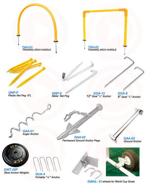  Goal Accessories, Passing Hurdle, Net Peg (But Accessoires, Passing Hurdle, Net Peg)