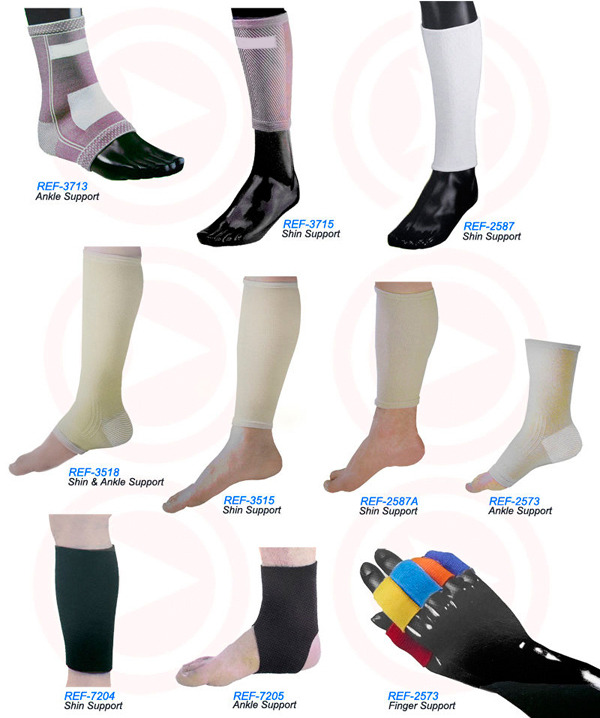  Shin Support, Ankle Support, Finger Support (Support Shin, la cheville d`appui, Finger Support)