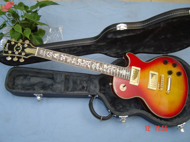 Gibson Electric Guitar Les Paul Custom (Guitare électrique Gibson Les Paul Custom)
