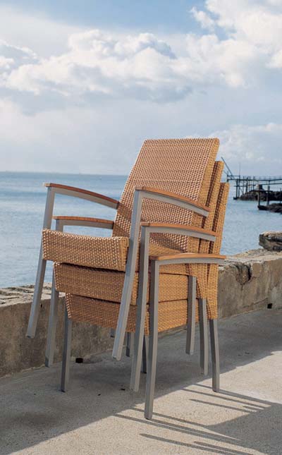  Water Hyacinth Chair (La jacinthe d`eau président)