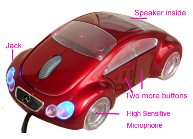 High Quality Car-Shaped Optical Mouse (High Quality Car-Shaped Optical Mouse)