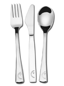  Stainless Steel Flatware (Couverts de table en acier inoxydable)