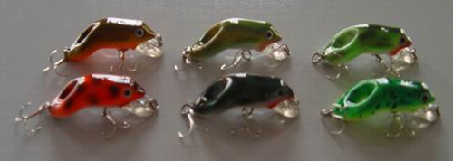  Fishing Lure Shrimps, Frogs, Octopuses (Fishing Lure Garnelen, Frösche, Kraken)