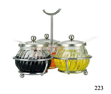  Oil, Vinegar And Honey Dispenser Set (Huile, vinaigre et miel Distributeur Set)