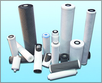 Activated Carbon Cloth Wound Filter Cartridge (Charbon Actif Wound Filter Cartridge)