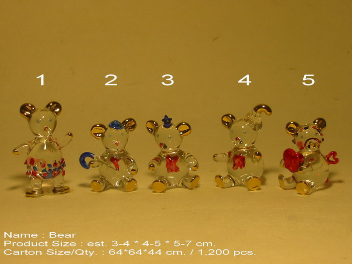  Gift Crystal Glass Animal Collection (Cadeau Cristal Animal Collection)