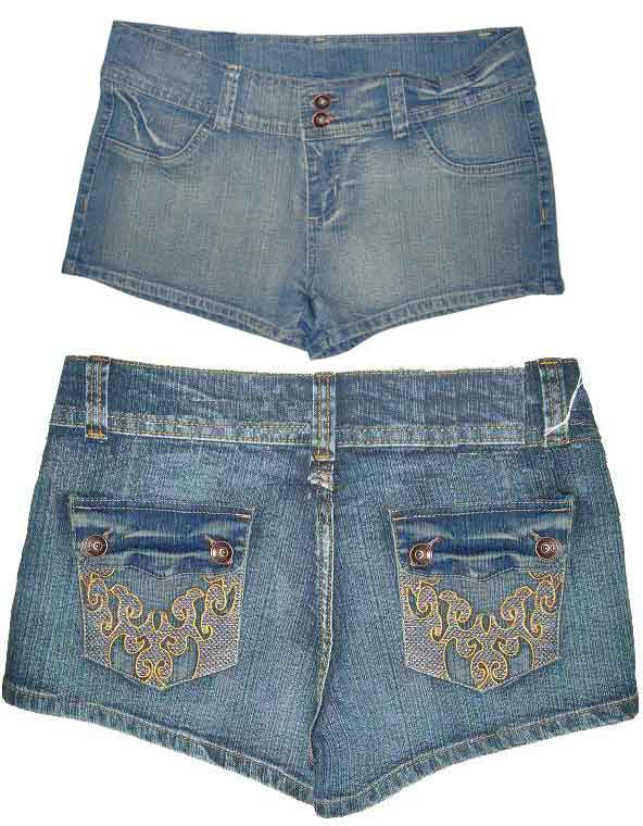 Women Fashion Stretch Denim Shorts (Женщины моде джинсовые шорты стрейч)