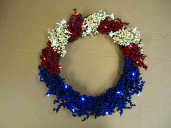  LED Battery Wreath (LED Battery Wreath)