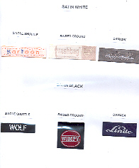  Woven Labels (Webetiketten)