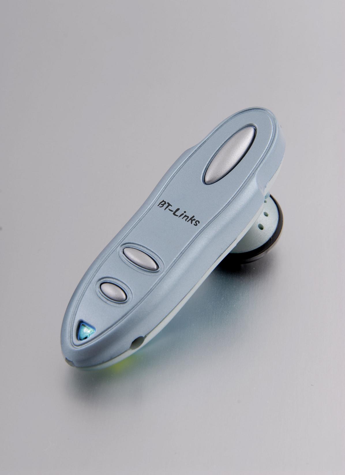  BTM-008 In Metallic Blue Bluetooth Headset With Dual Color L ( BTM-008 In Metallic Blue Bluetooth Headset With Dual Color L)