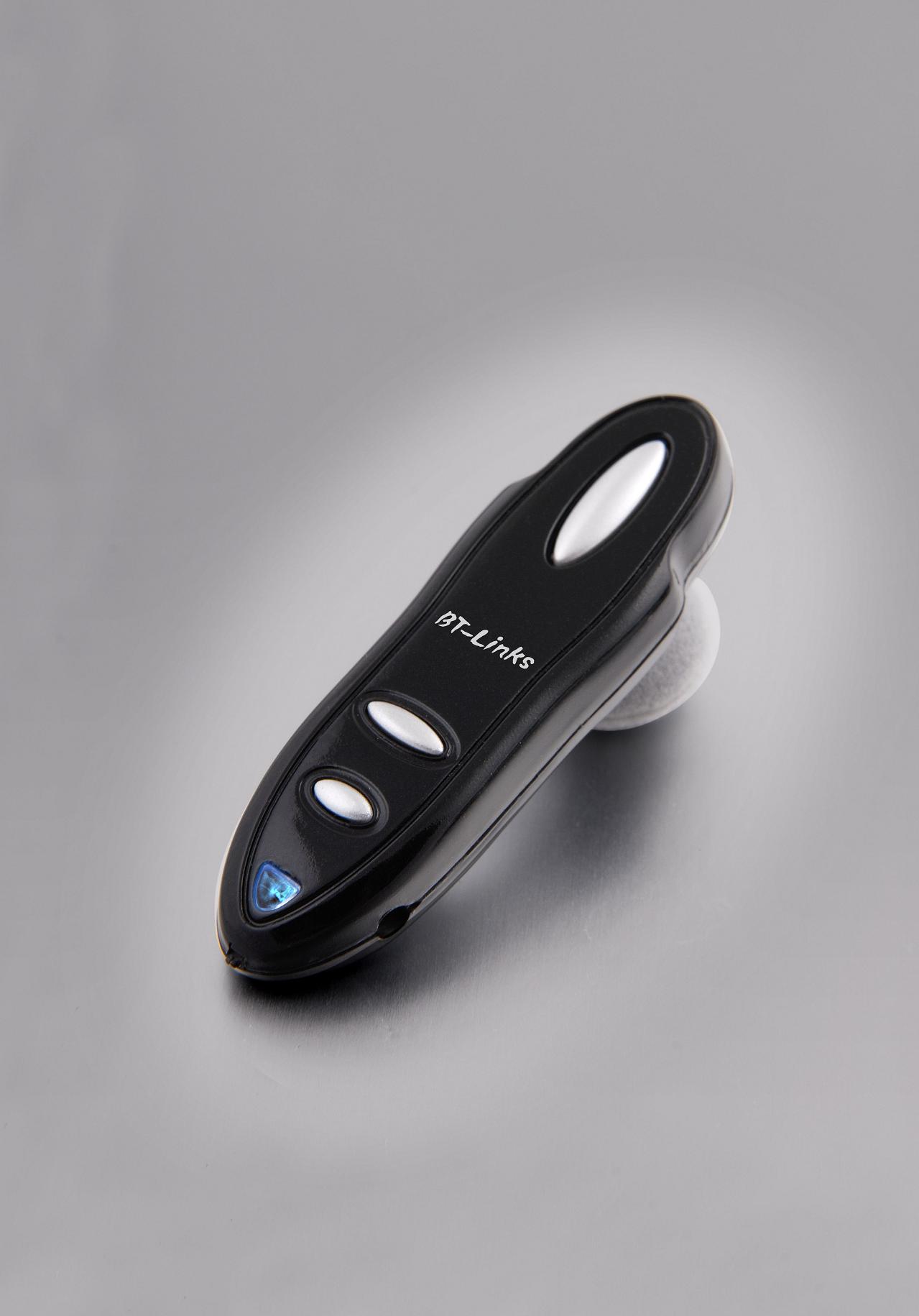  BTM-008 Glossy Black Bluetooth Headset With Support Voice Di ( BTM-008 Glossy Black Bluetooth Headset With Support Voice Di)