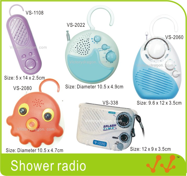  Shower Radio (Radio de douche)