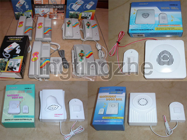  Wireless Doorbell, Intercom Doorbell, Talking Doorbell, Wireless Doorbell