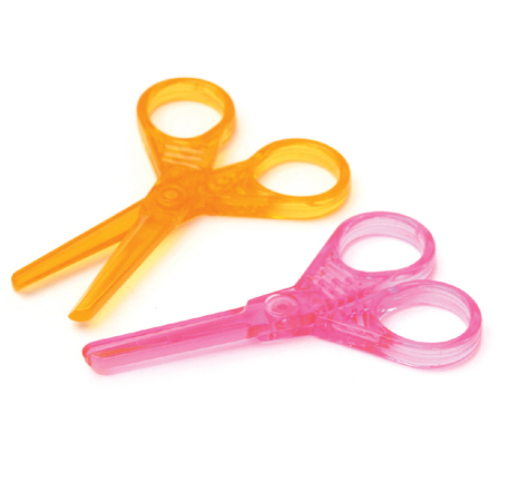  Safety Plastic Scissors (Ciseaux de sécurité en plastique)