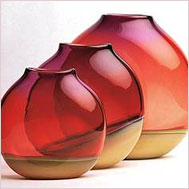  Glass Flower Vase Set Of 3 Pcs. (Стекло Цветочные вазы набор из 3 шт.)