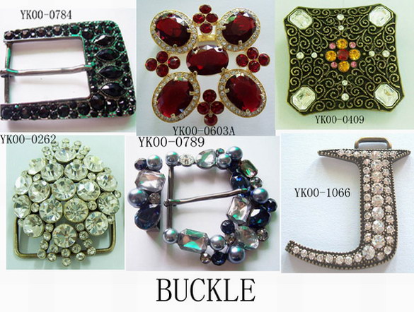  Buckles With Sparkling Swarovski And Glass Main Stones (Пряжки блестящим Swarovski Стекло и Главные камни)