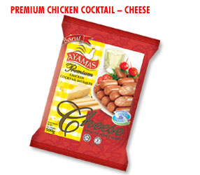  Premium Cocktail Sausages Flavor In Cheese, Mushroom, Black Pepper