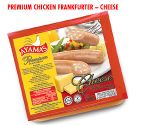  Premium Frankfurter -Cheese, Mushroom, Black Pepper ( Premium Frankfurter -Cheese, Mushroom, Black Pepper)