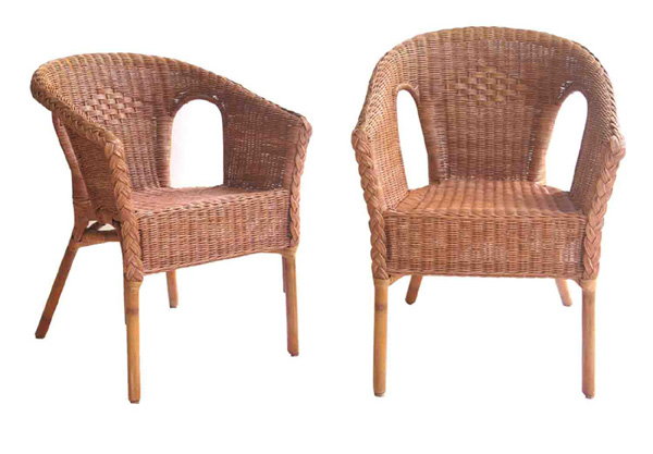  Rattan Chair (Fauteuil en rotin)