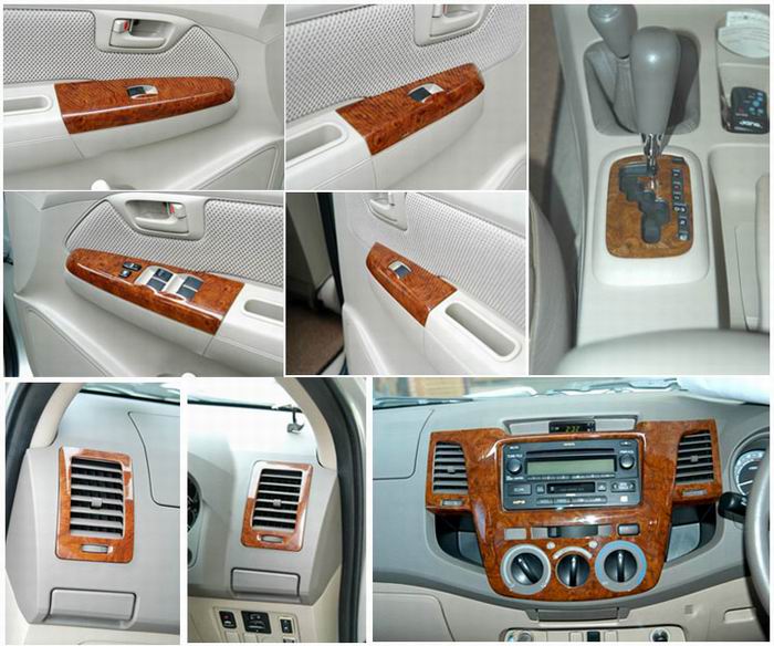  Interior Wooden Dashboard And Door Kit (Деревянный интерьер приборной панели и дверей Kit)