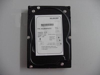 Western Digital 80GB IDE-Festplatte (Western Digital 80GB IDE-Festplatte)