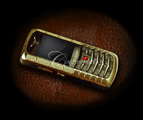 Continental CEO Piece - 24k Gold Plated Diamond Handy (Continental CEO Piece - 24k Gold Plated Diamond Handy)