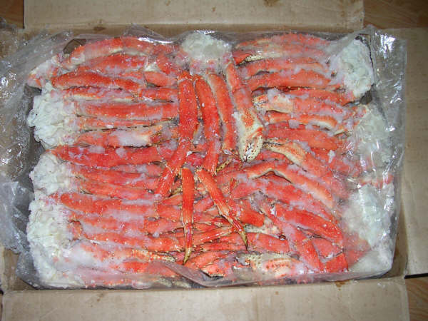 Frozen Red King Crab Section (Frozen Red King Crab Abschnitt)