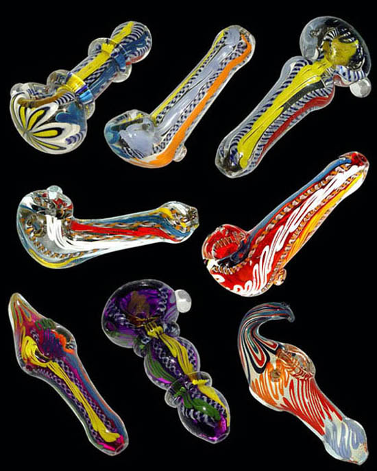  American Delight Inside-Out Glass Pipes