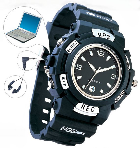  MP3 Watch (MP3 Uhr)