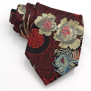  Silk Woven Necktie ()