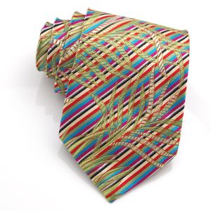  Silk Woven Necktie ()