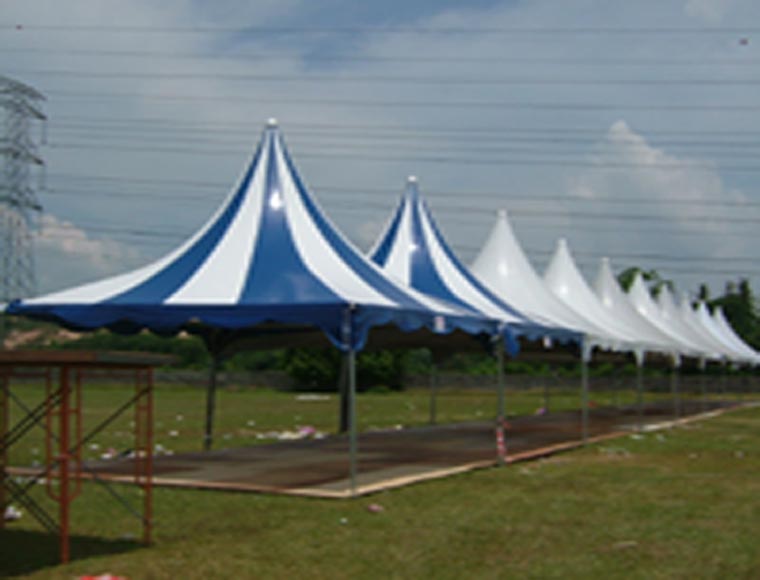  Tensioned Tent (Натянут палатку)