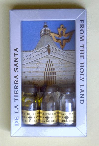  Bethlehem Olive Oil And Jordan River Water (Вифлеем оливковому маслу и воде реки Иордан)