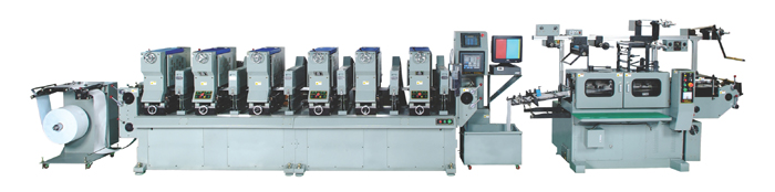  Rotary Label Printing Machine, Shaftless