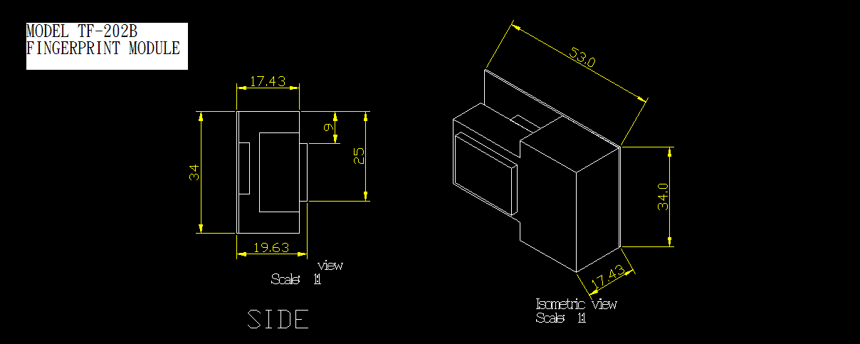  Fingerprint Lock Module ( Fingerprint Lock Module)