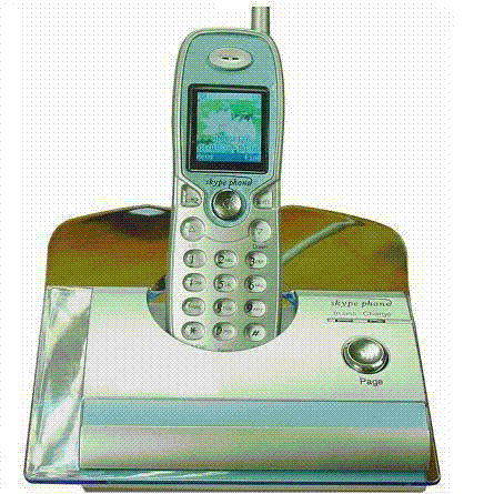  Cordless Skype / PSTN Dual Phone PU-02 (Беспроводной Skype / PSTN Dual Phone ПУ-02)