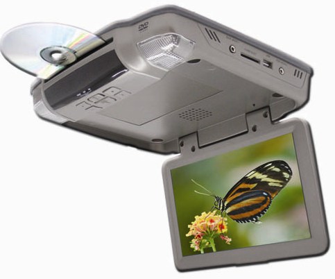  9 Overhead Tft Lcd With Dvd Player + Usb / Sd / Game Port